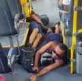 Passageiros se jogam no chão de ônibus para fugir de tiros em Salvador imagem