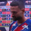 Willian José marca de falta em goleada do Bahia: "Melhor sensação" imagem