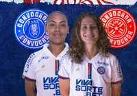 Bahia tem duas jogadoras convocadas para seleções internacionais imagem