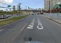 Bahiagás e Bombeiros inspecionam presença de gás na Avenida ACM, em Salvador imagem