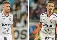 Em disponibilidade, meia e zagueiro do Vitória aguardam propostas imagem