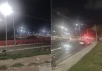 Suposta emboscada e tiros em saída da torcida do Bahia do Barradão; assista vídeo imagem