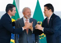 “Muito otimista”, diz Lula sobre presidentes da Câmara e Senado imagem