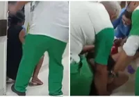 Mulher dá à luz no chão do corredor de maternidade em Salvador imagem