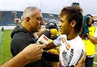 Paulistão: Neymar reencontra técnico que o projetou para Santos imagem