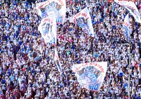 Vídeo: segurança é visto cantando música de torcida do Bahia no Barradão