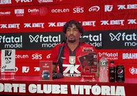Vitória divulga boletim médico do atacante Fabri; confira imagem