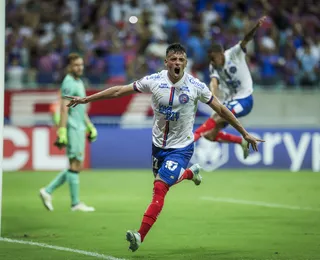 Com show de Ademir, Bahia goleia o The Strongest e avança na Liberta