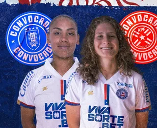 Bahia tem duas jogadoras convocadas para seleções internacionais