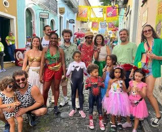 Carnaval no Pelourinho atrai famílias em busca de tranquilidade e diversão