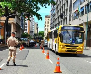 Roubos a ônibus em Salvador têm queda de mais de 70%, diz SSP