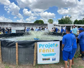 Projeto Fênix produz uma tonelada de tilápias em presídio de Feira de Santana