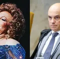 Alcione choca ao afirmar que casaria com Alexandre de Moraes imagem