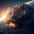 Asteroide recém-descoberto passa 'de raspão' na Terra imagem