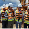 Deputados visitam canteiro de obras da ponte Salvador-Itaparica imagem