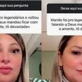 Homem participa de seita Legendários e troca esposa por amante imagem