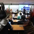 Lideranças indígenas pressionam Congresso por direitos imagem