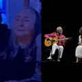 Mãe de Preta Gil se emociona ao ver filha cantando com Gilberto Gil imagem