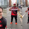 Rubro-negros 'invadem' a Argentina e prometem apoio nos 90 minutos imagem