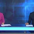 TP falha e jornalistas da Record ficam perdidos em jornal ao vivo; assista imagem