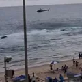 Turistas italianos se afogam na Barra e um é resgatado por helicóptero imagem