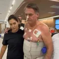 VÍDEO: Bolsonaro surpreende em hospital ao lado de Michelle imagem