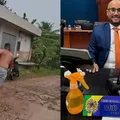 VÍDEO: vereador surta e tenta atacar vizinhos em Dias D'Ávila imagem