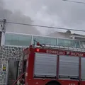 Casa é atingida por incêndio em Piatã; veja vídeo imagem
