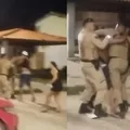 Vídeo: PM é agredido ao realizar abordagem em festa do tipo paredão imagem