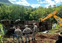 Acidente com ônibus escolar deixa 7 mortos e mais de 20 feridos imagem