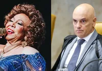 Alcione choca ao afirmar que casaria com Alexandre de Moraes imagem