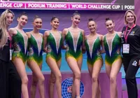 Ao som de "Evidências", Brasil é ouro na Copa do Mundo de Ginástica imagem
