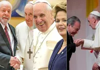 Bolsonaro foi único presidente que não se reuniu com papa Francisco imagem