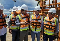 Deputados visitam canteiro de obras da ponte Salvador-Itaparica imagem
