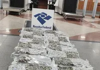 Homem é preso com R$ 400 mil em drogas no aeroporto de Salvador imagem