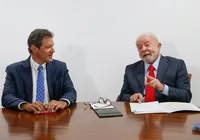 Lula e Haddad se reúnem para tratar sobre o texto da isenção do IR imagem