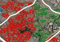 Mapa das facções é usado por motoristas e policiais para evitar perigo imagem