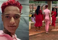 Na cadeia, Oruam registra visita ao pai, o líder do CV, Marcinho VP imagem