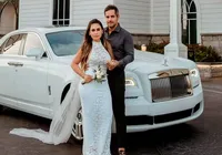 Simone e Kaká renovam votos em Las Vegas; veja fotos imagem