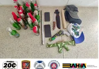 Torcedores são detidos com bombas 'molotov' antes do Ba-Vi em Salvador imagem