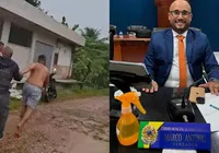 VÍDEO: vereador surta e tenta atacar vizinhos em Dias D'Ávila imagem