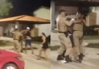 Vídeo: PM é agredido ao realizar abordagem em festa do tipo paredão