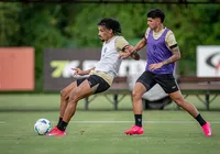 Vitória faz último treino em Salvador para pegar o Defensa Y Justicia imagem