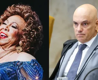 Alcione choca ao afirmar que casaria com Alexandre de Moraes