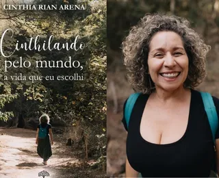 Brasileira que viajou 40 países desembarca em Salvador para lançamento de livro