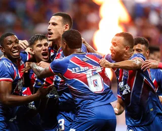 Com golaço de Pulga, Bahia domina o Vitória e abre vantagem na final