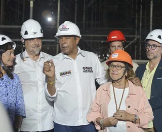 Jerônimo visita obras do novo TCA; veja fotos da reforma