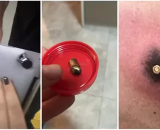 Notebook 'salva' motociclista baleado durante assalto