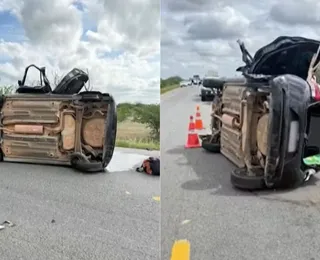 Traficante morre em acidente com R$ 600 mil em drogas na Bahia