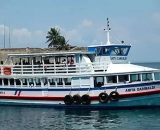 Travessia Salvador-Mar Grande é suspensa por causa do mau tempo